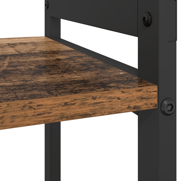 Hyllsystem 60 x 30 x 50 cm Konstruerat trä Gammalt trä