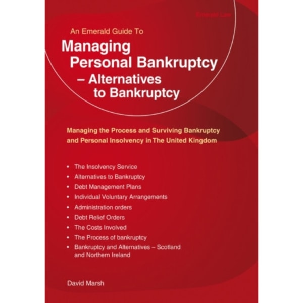 Managing Personal Bankruptcy - Alternatives to Bankruptcy (häftad, eng)