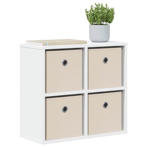 Sideboard med låda Vit 49,5 x 22 x 47 cm