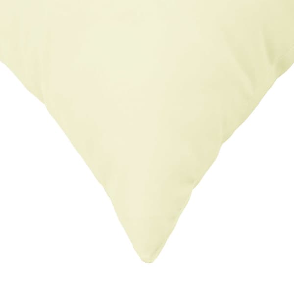 Kuddöverdrag 2 st HEERLEN Gräddvit 45 x 45 cm Polyester