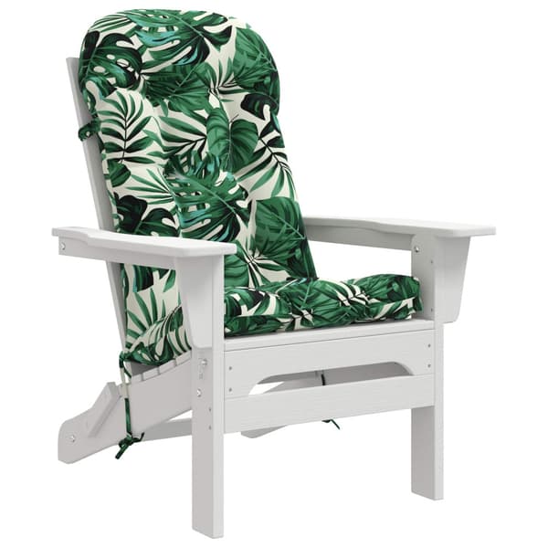 Solsängkudde PUTTEN 100% Polyester Bladmönster 48 x 112 x 10 cm