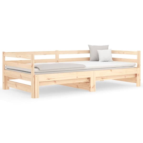 Dagbädd utdragbar utan madrass 90x190 cm