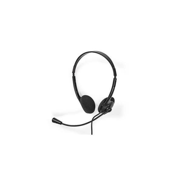 Headset NEDIS CHSTU110BK On-Ear USB-A/C