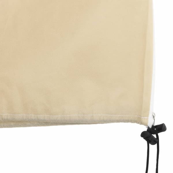 Fiberdukar med blixtlås 2 st 70 g/m² 1x1,55 m