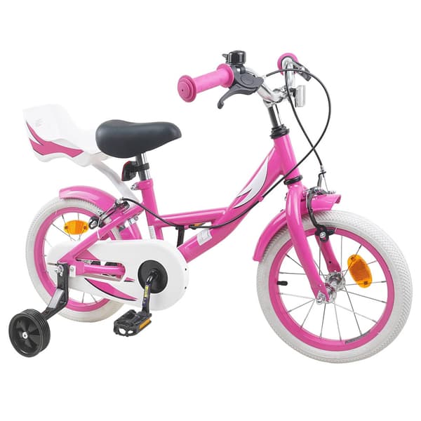 Barncykel 12 Tum för 2-4 åringar Rosa