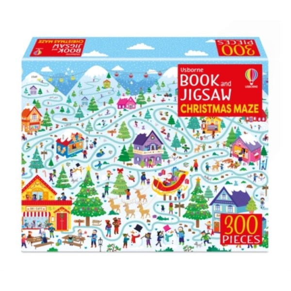 Usborne Book and Jigsaw Christmas Maze (häftad, eng)