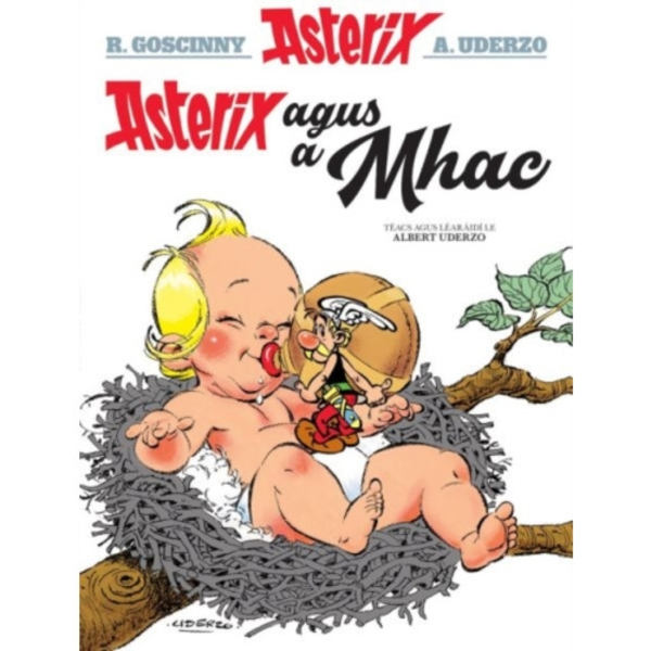 Asterix Agus a Mhac (Asterix in Irish) (häftad, gle)