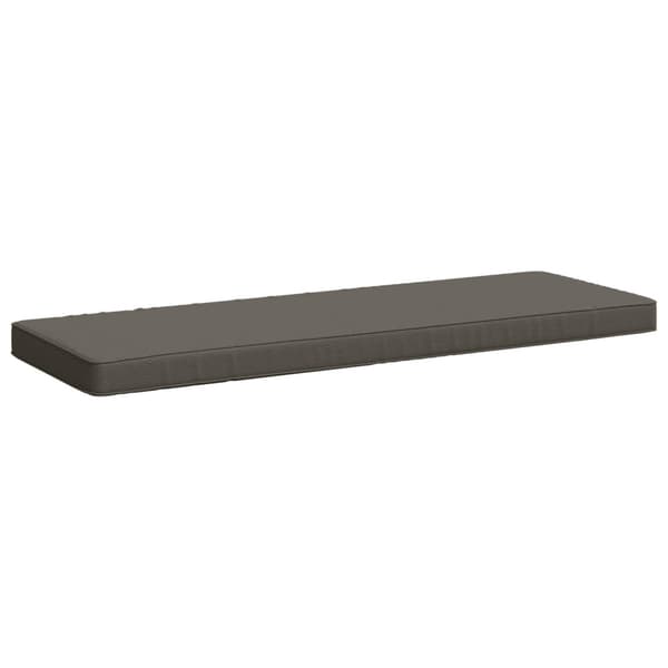 1-delad Bänk Kudde VUGHT 100% Polyester Grå 110 x 40 x 5 cm