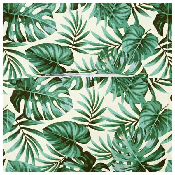 Kuddöverdrag 2 st HOUTEN Bladmönster 50 x 50 cm Polyester