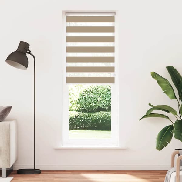 Rullgardin zebra 90x230 cm tyg bredd 85,9 cm polyester