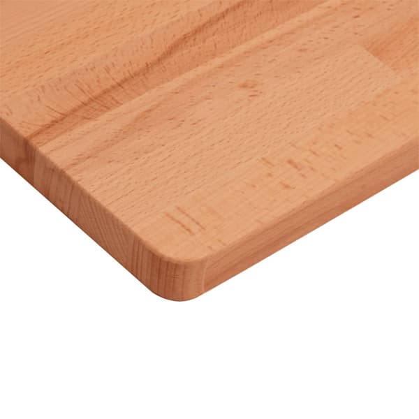 Bordsskiva 60x40x2,5 cm rektangulär massivt bokträ