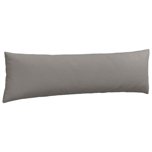 Sofakuddar 2 pcs Taupe 145 x 40 cm tyg