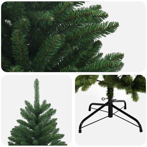 Plast Hingad Julgran 180 cm PVC Medium Grön