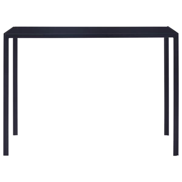 Matbord och stolar 5 delar vinröd