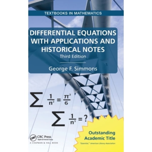 Differential Equations with Applications and Historical Notes (inbunden, eng)