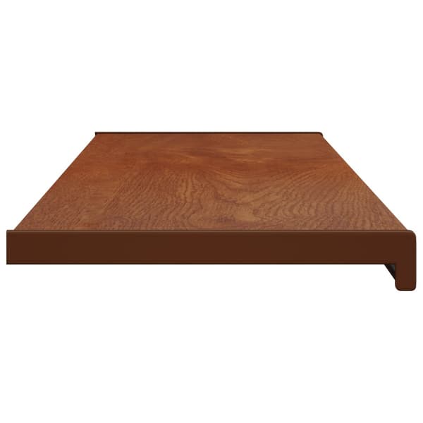 Fönsterbräda Brun trä 120 x 35 x 4,5 cm PVC