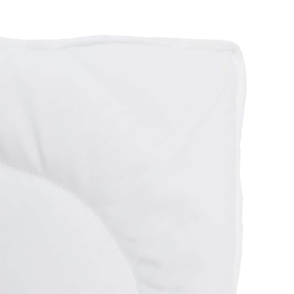 Duntäcke med kudde 2 pcs Vit Mikrofiber