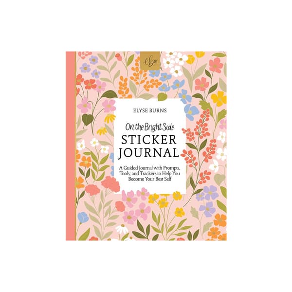 On The Bright Side Sticker Journal (inbunden, eng)