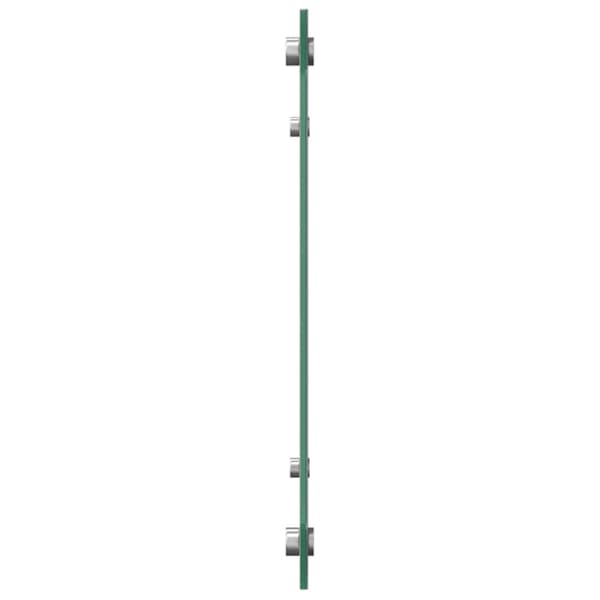 Köksskydd 2 pcs Mörkgrå 90 x 40 cm härdat glas