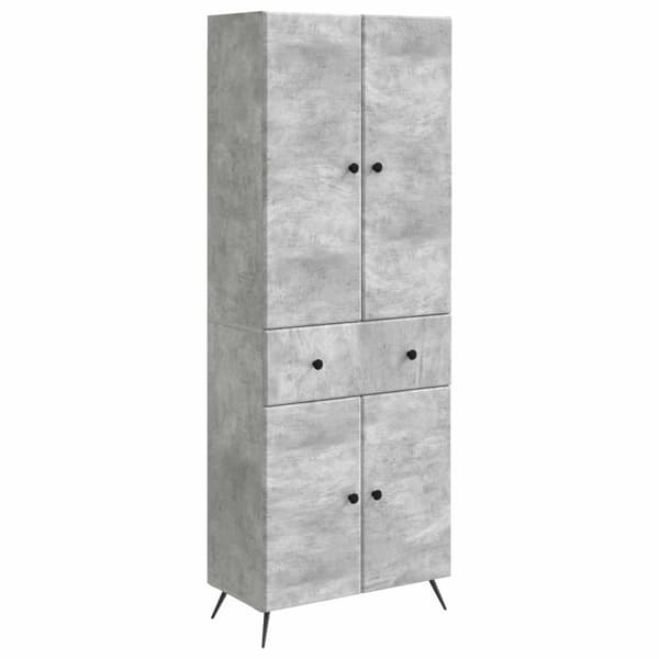 2 pcs Betonggrå