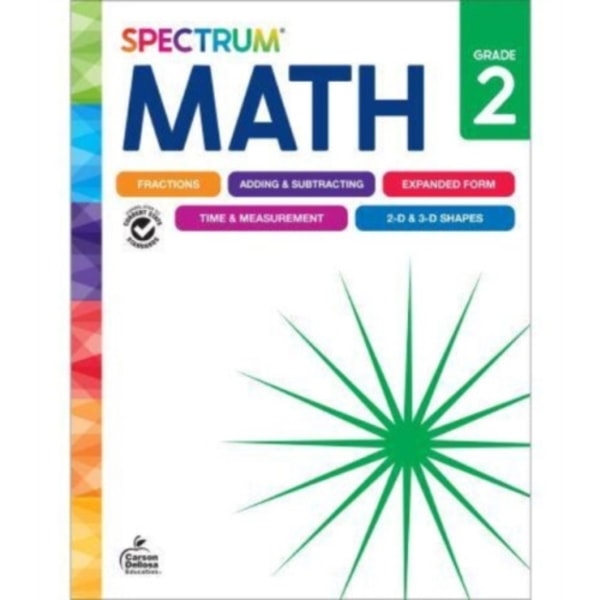 Spectrum Math Workbook Grade 2 (häftad, eng)