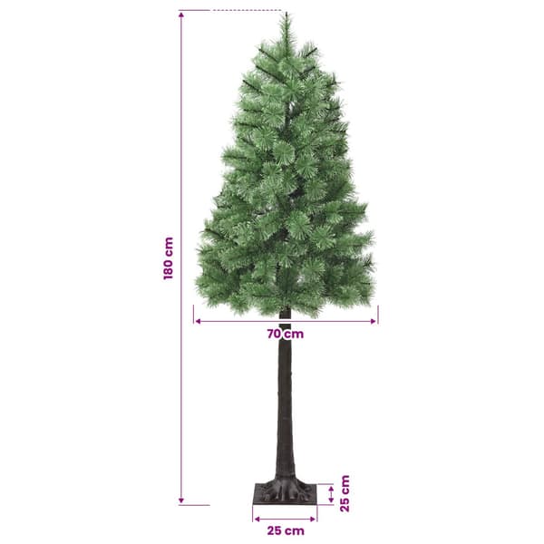 Plast Hingad Julgran 180 cm 300 LED-lampor Varmvit