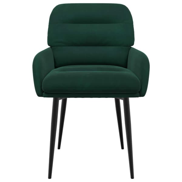 Matstolar 4 pcs Sammet Mörkgrön 59 x 59,5 x 90 cm