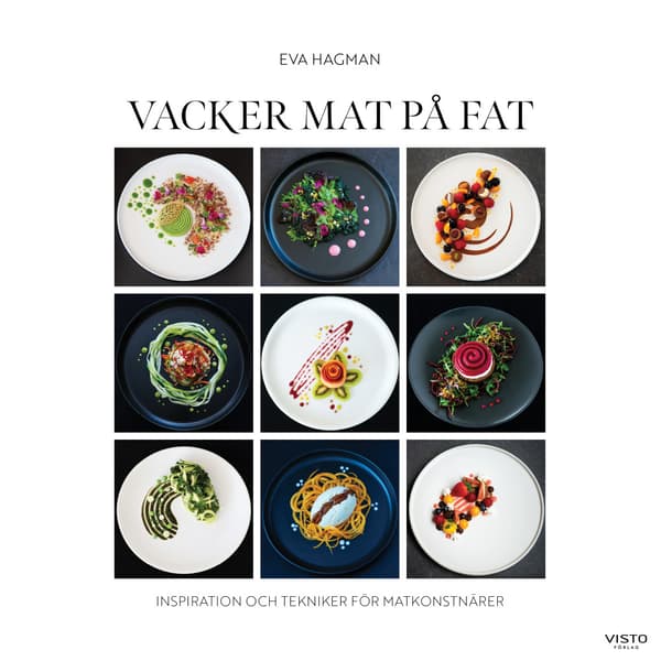 Vacker mat på fat (inbunden)