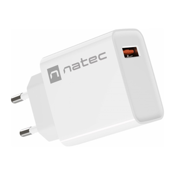 Natec Ribera strömadapter - USB - 18 watt