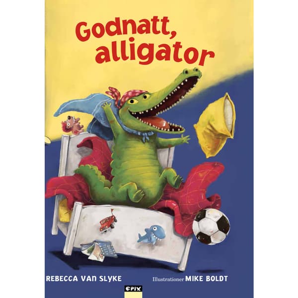 Godnatt alligator (inbunden)