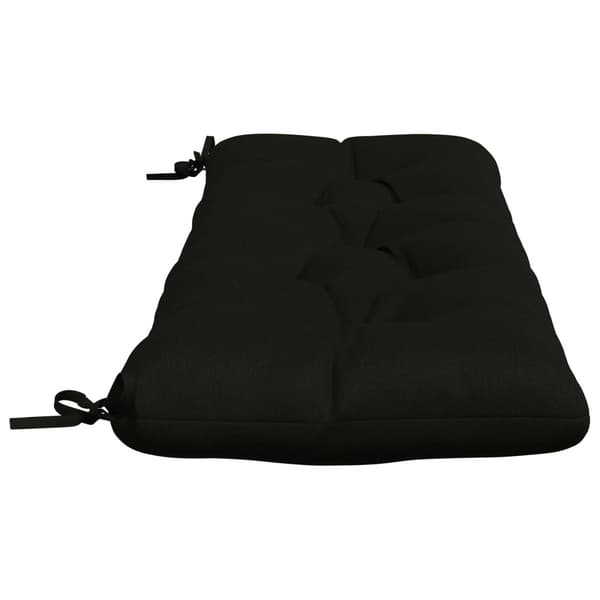 2-delade Bänk Kuddar VIANEN 100% Polyester Svart