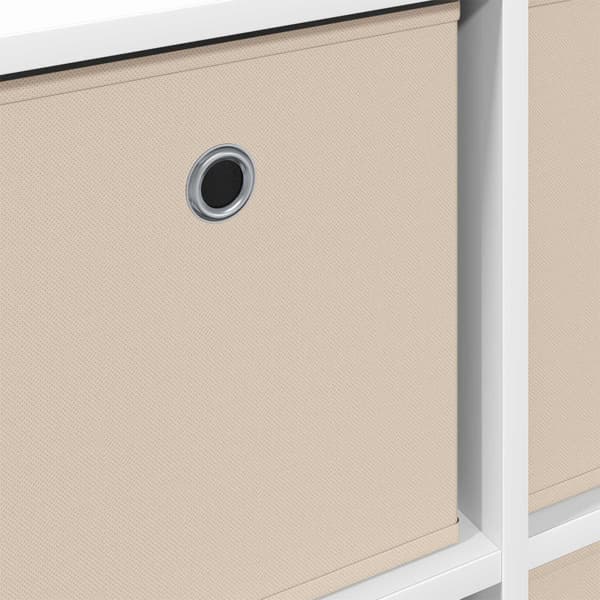 Sideboard med låda Vit 59,5 x 27 x 57 cm