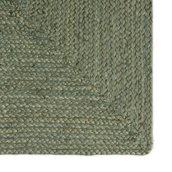 Områdesmattor Rektangulär Olivgrön 60 x 300 cm Jute