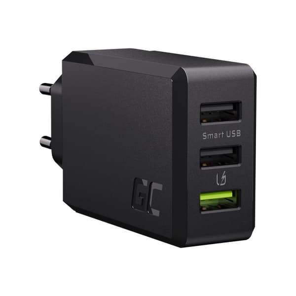 Green Cell ChargeSource 3 strömadapter - USB - 30 watt