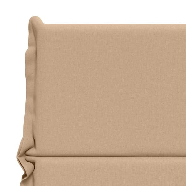 2-delade Hög rygg Bhair Kuddar GEMERT 100% Polyester Sand