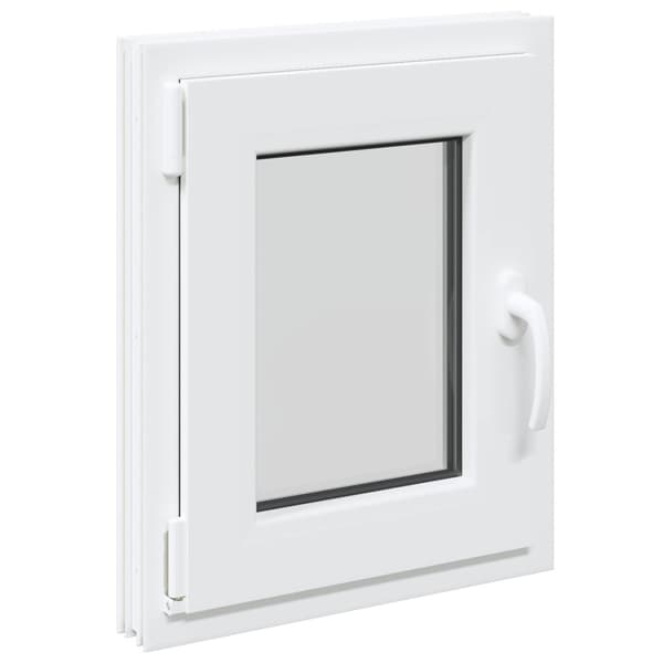 Källarfönster RISOR 50 x 60 cm PVC och glas