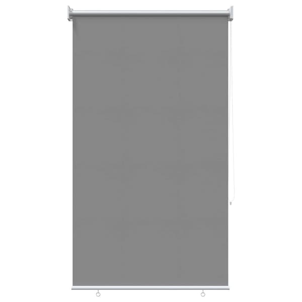 Rullgardin UV-skydd Ljusgrå 80 x 230 cm Polyester