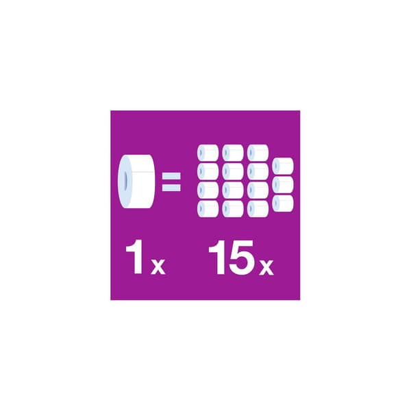 Toalettpapper TORK Uni T1 2-lag 6/fp