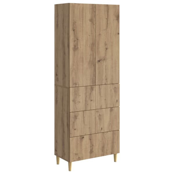 Skåpset 2 pcs 66 x 34,5 x 90 cm Konstruerat trä