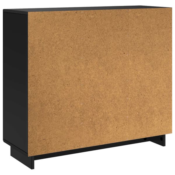 Sideboard Svart 85.5 x 31 x 75 cm Konstruerat trä