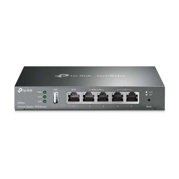 TP-Link Omada ER605 V2 - router - skrivbordsmodell