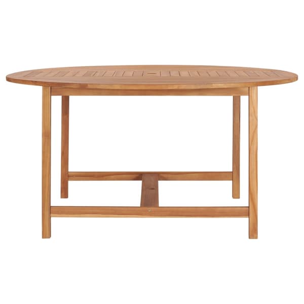 Trädgårdsbord 150x76 cm massiv teak