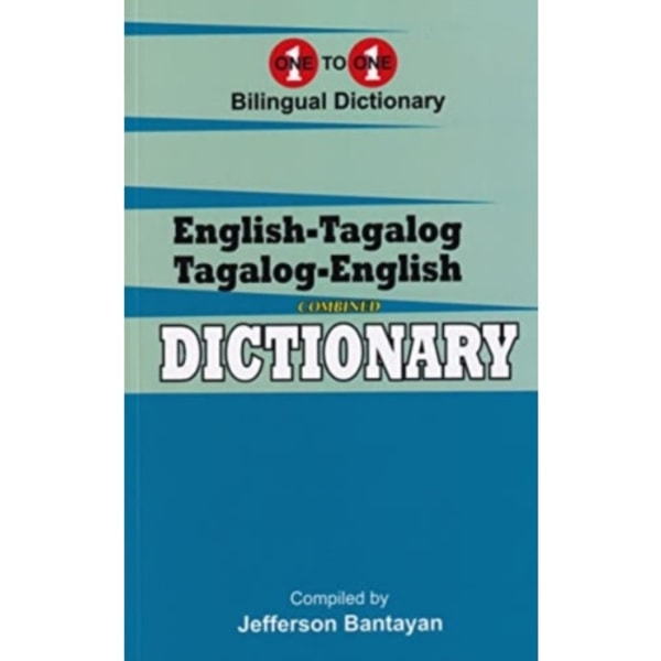 English-Tagalog & Tagalog-English One-to-One Dictionary (häftad, eng)