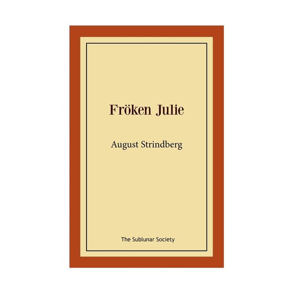 Fröken Julie (häftad)