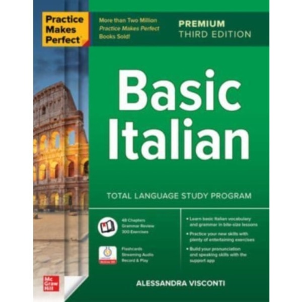 Practice Makes Perfect: Basic Italian, Premium Third Edition (häftad, eng)