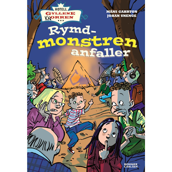 Rymdmonstren anfaller (bok, kartonnage)