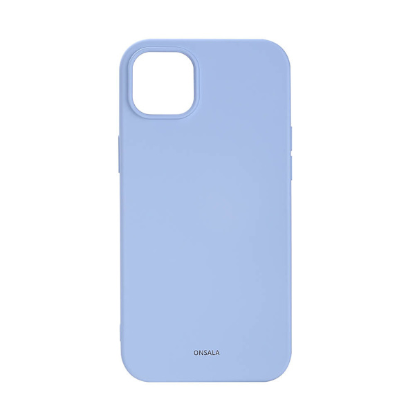 Backcover Silicone iPhone 14 Plus 6,7" Light Blue