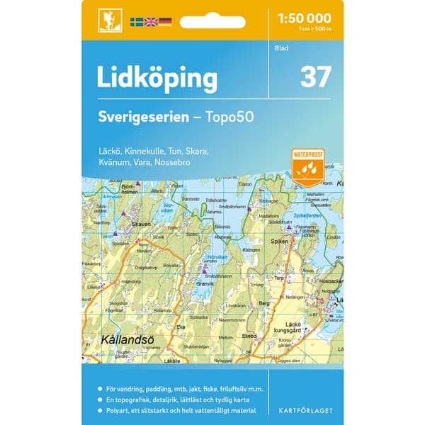 37 Lidköping Sverigeserien Topo50