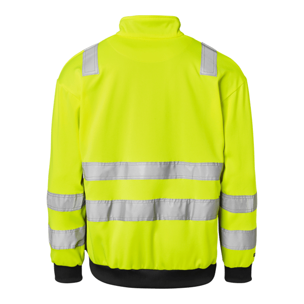 136 Sweat Fluorescent yellow/navy Unisex
