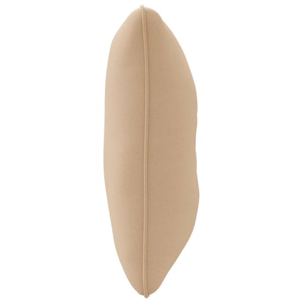 Ryggkudde PUTTEN 100% Polyester Sand 80 x 40 x 10 cm